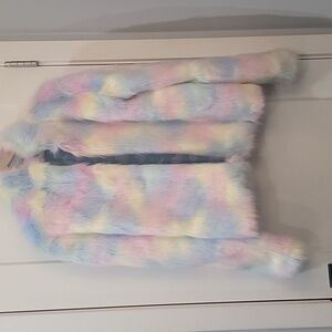 RAINBOW FURBULOUS JACKET size 14
